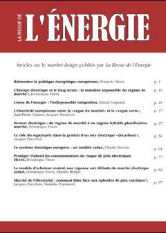 Le market design en 10 articles de La Revue de l’Énergie