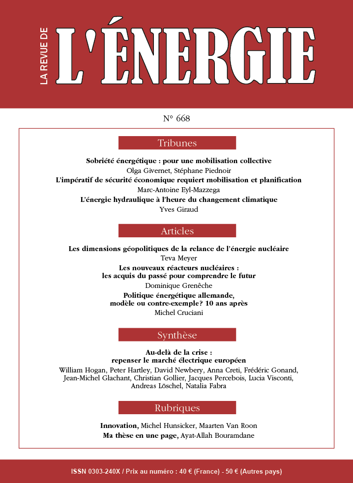 Lire la suite à propos de l’article Précommandez La Revue de l’Énergie