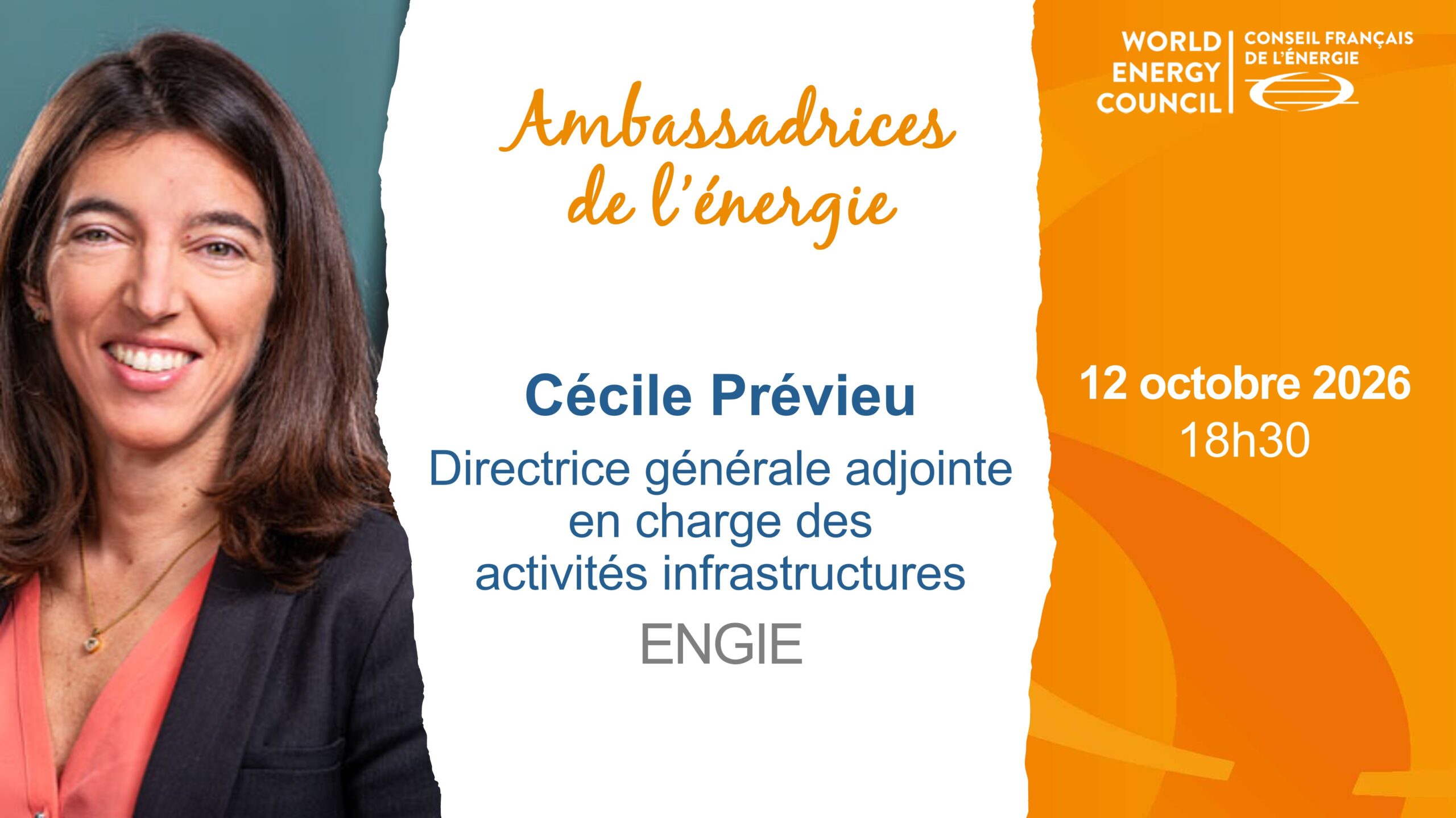 Lire la suite à propos de l’article Ambassadrices de l&rsquo;énergie | Cécile Prévieu, Directrice Générale Adjointe d’ENGIE en charge des activités infrastructures